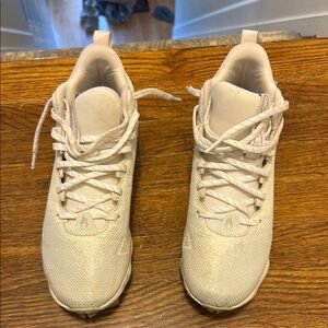 Size 8, Under Armour Locked Down Cleats